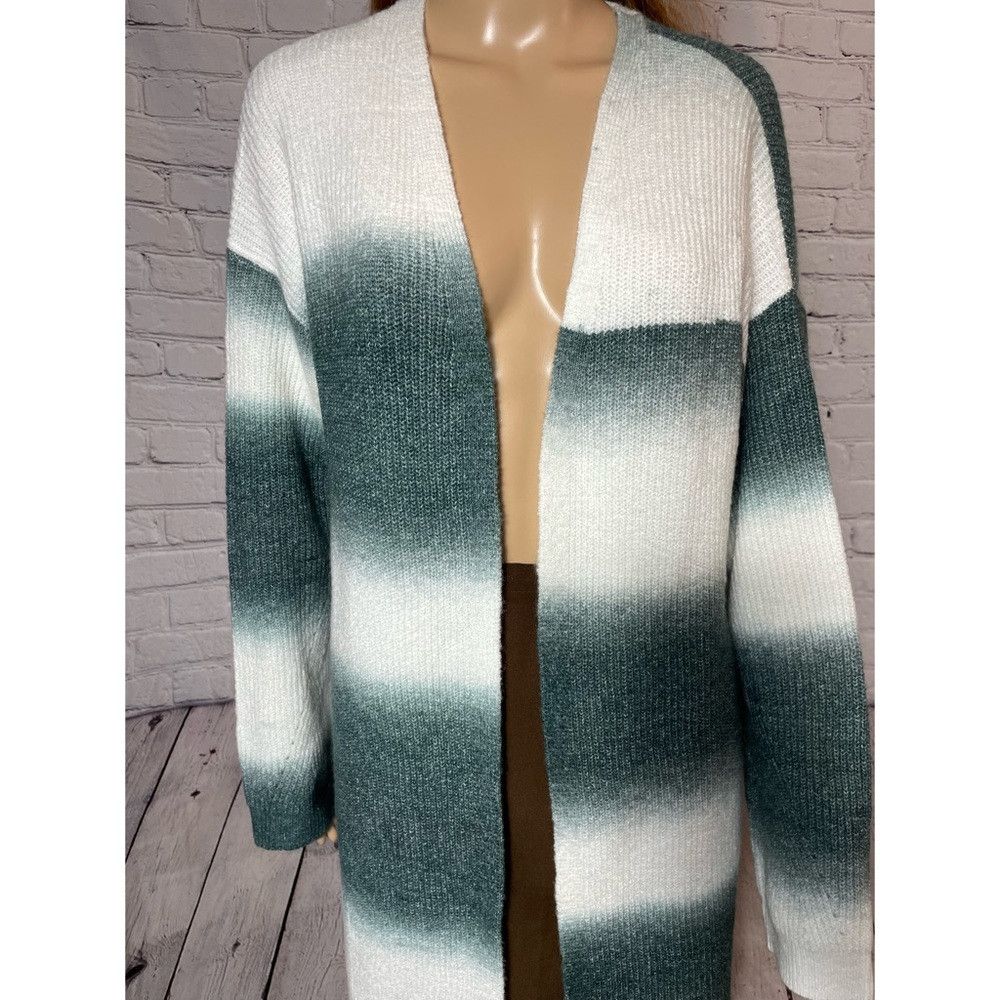 Other NWT New $118 BCBGeneraton ​Ombre Striped Open Front Cardiga Size S / US 4 / IT 40 - 9 Thumbnail