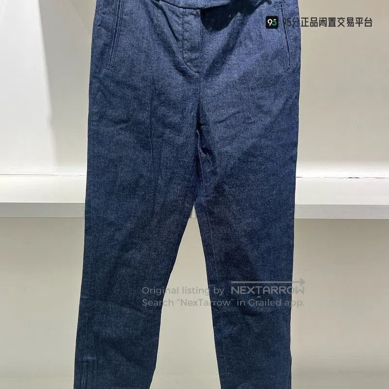 Loro Piana Loro Piana Unisex Blue Slim. Size US 40 / EU 56 - 4 Thumbnail