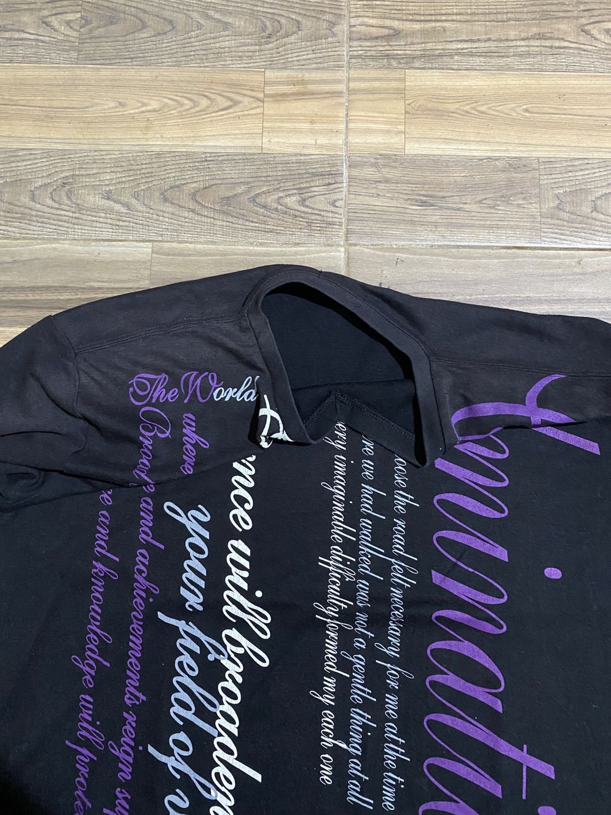 Japanese Brand × Vintage AVAIL POEM LONG SLEEVE TEE Size US L / EU 52-54 / 3 - 5 Thumbnail