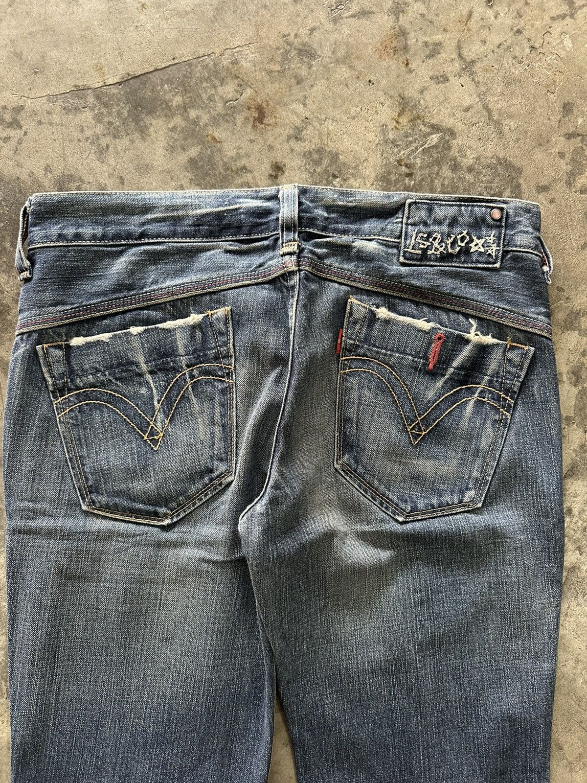 Levi's Levis Lady Style Mudwash Bootcut Flared Jeans Size 32" / US 10 / IT 46 - 11 Thumbnail