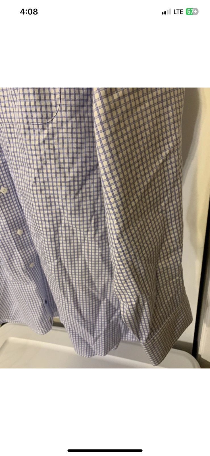 Hart Schaffner Marx Hart schaffner marx mens sz 17/35 plaid button shirt white Size US XL / EU 56 / 4 - 5 Thumbnail