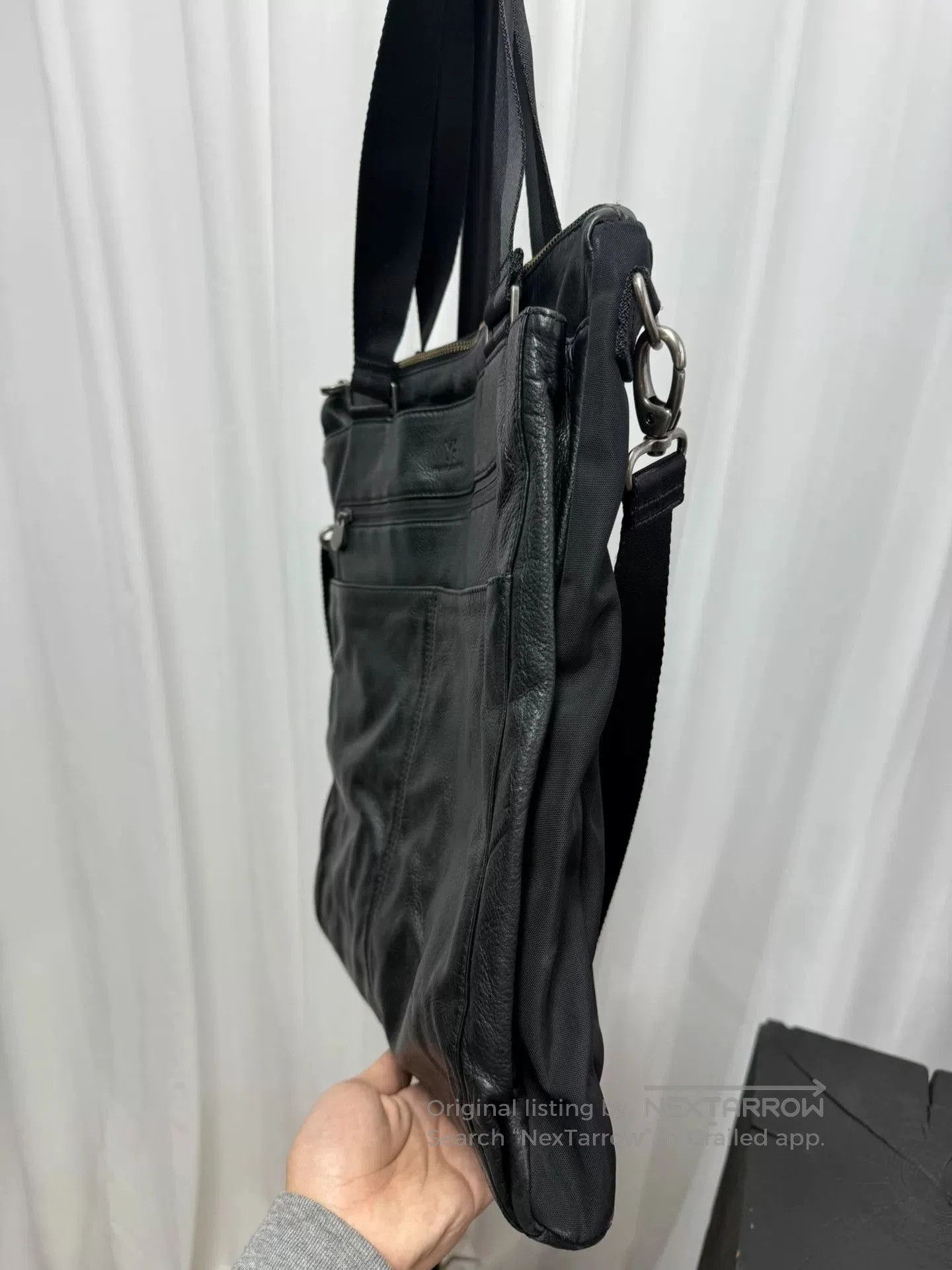 Yohji Yamamoto yohji yamamoto leather tote bag collaboration. Size ONE SIZE - 2 Thumbnail