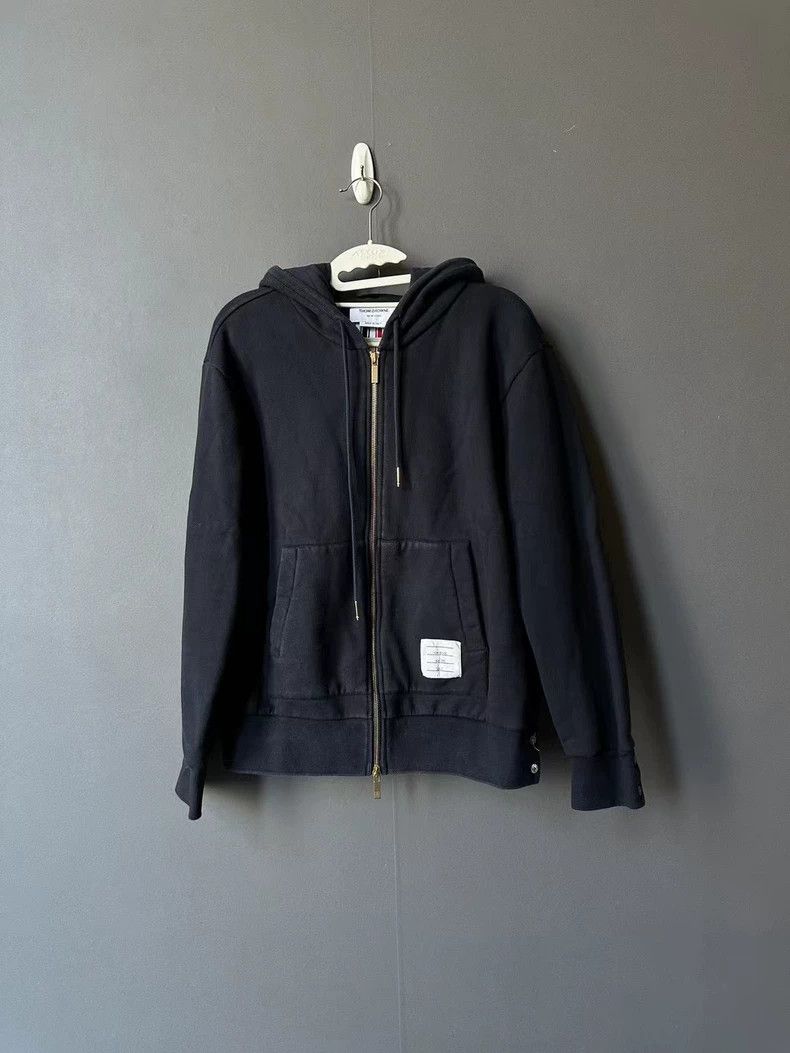 Thom Browne Thom Browne Colored zipper hoodie on the back 2503-Nextarro Size US M / EU 48-50 / 2 - 1 Thumbnail