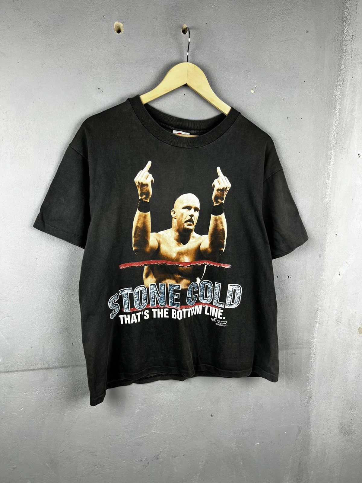 WWE Vintage WWF Stone Cold Steve Austin WWE Wrestling Shirt Size US M / EU 48-50 / 2 - 18 Thumbnail
