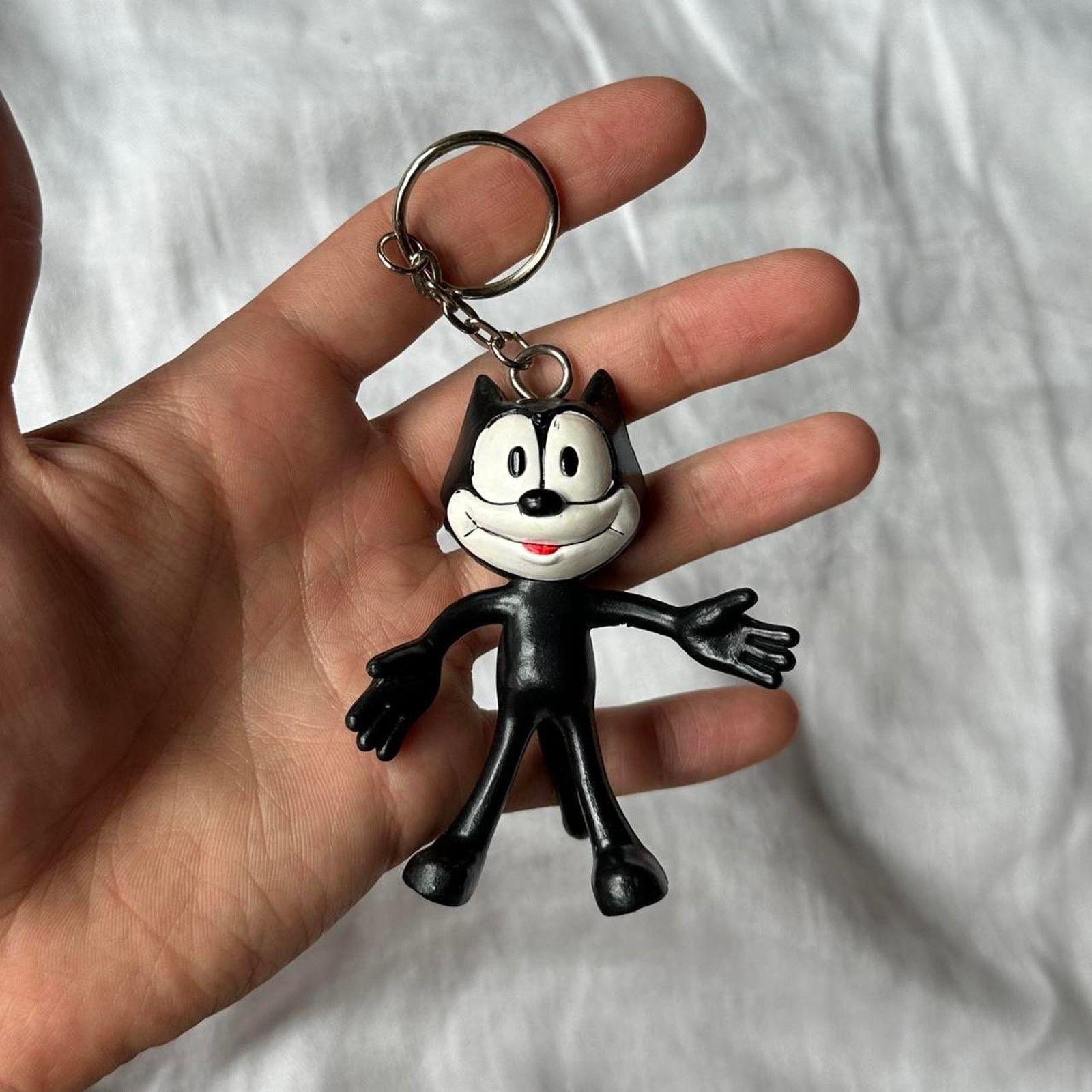 Vintage Vintage Felix The Cat Flexible Tv Show Keychain Figurine Size ONE SIZE - 4 Thumbnail