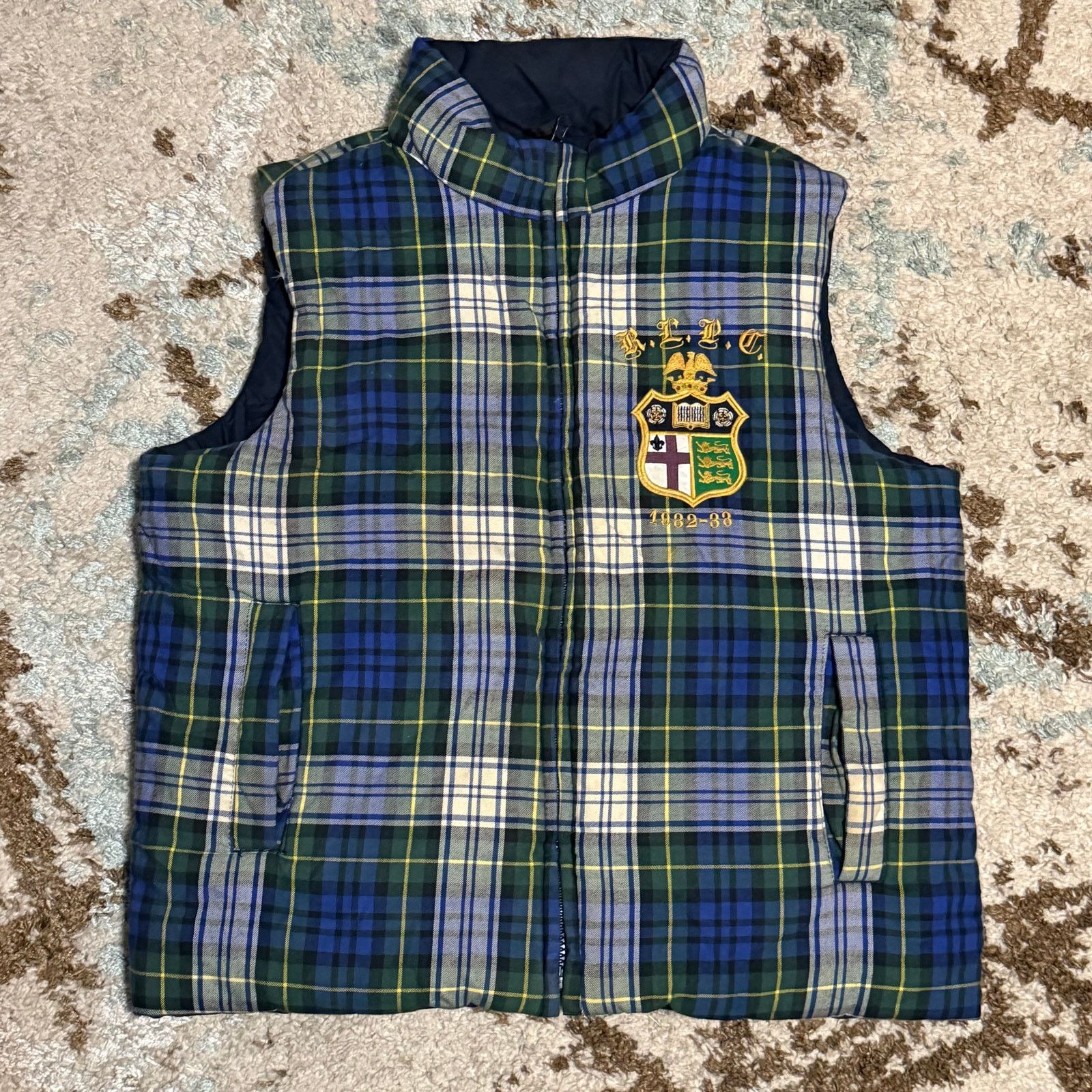 Polo Ralph Lauren Vintage Polo Ralph Lauren Reversible Puffer Vest YOUTH Large Size US S / EU 44-46 / 1 - 1 Thumbnail