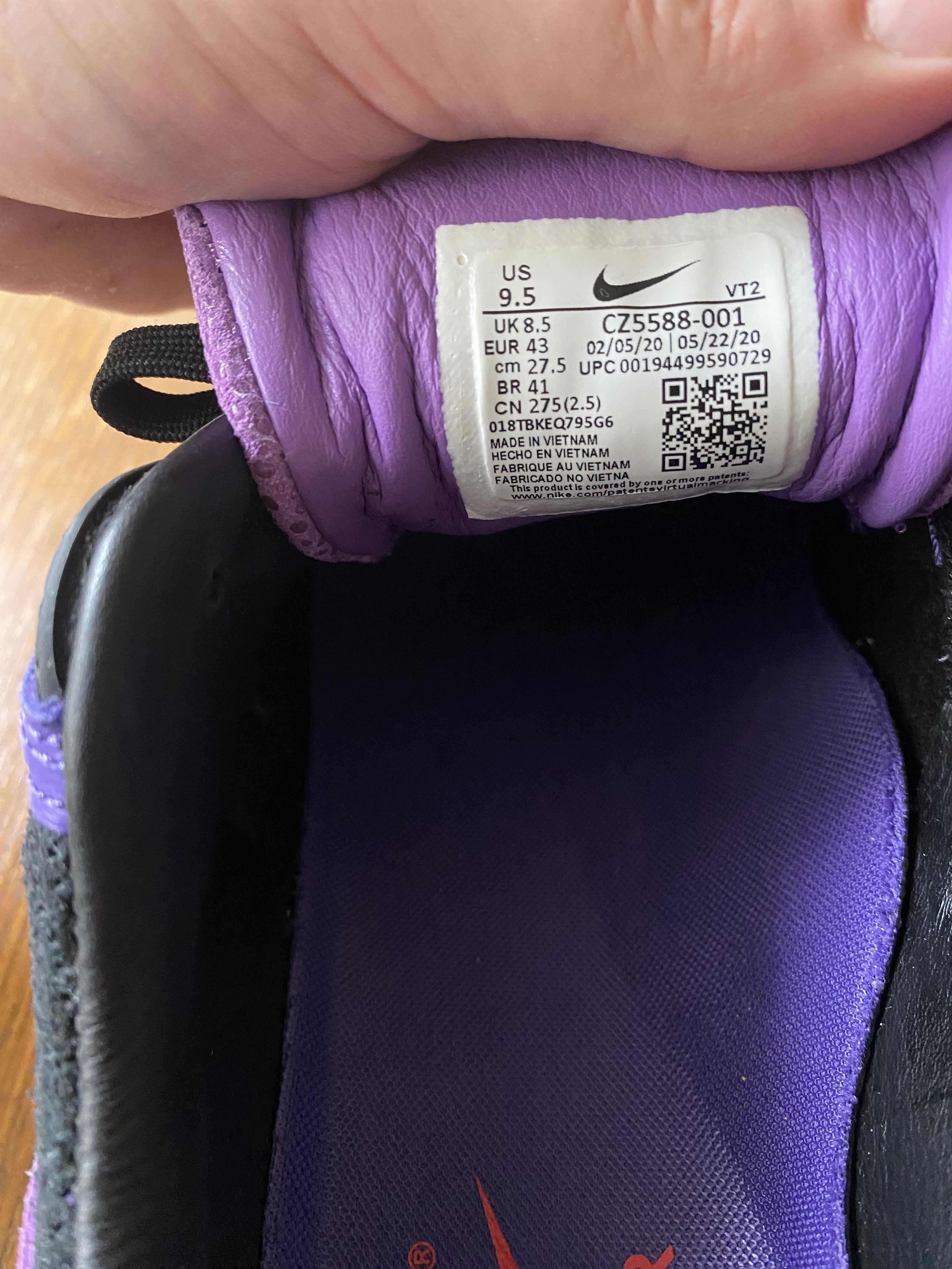 Nike Nike Air Max 90 Violate Blend Size US 9.5 / EU 42-43 - 7 Thumbnail