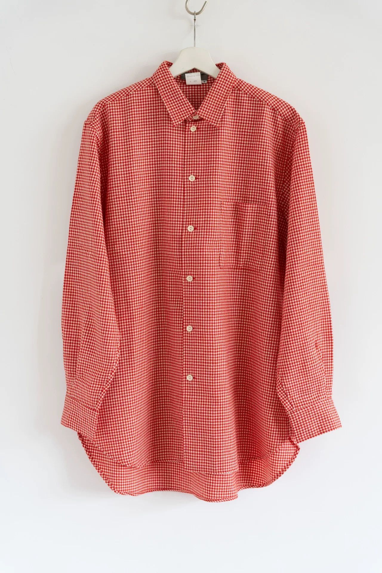 Yohji Yamamoto yohji yamamoto red checkered shirt Size US M / EU 48-50 / 2 - 1 Thumbnail
