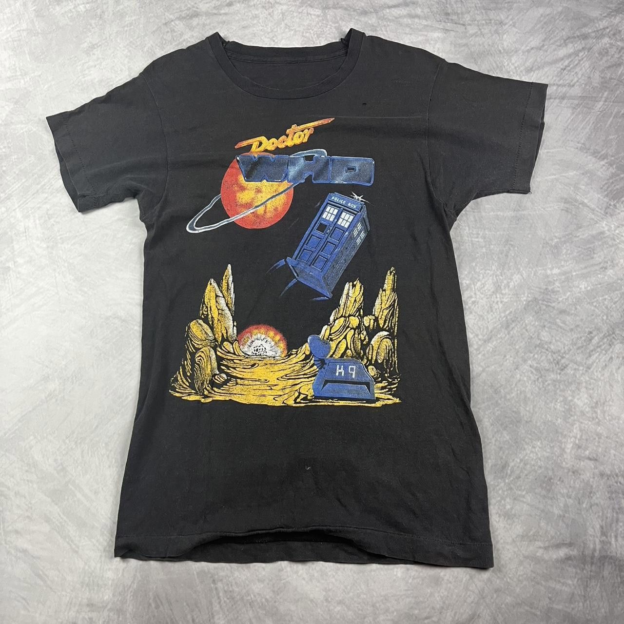 Designer Vintage 80’s Dr.Who shirt Size US S / EU 44-46 / 1 - 1 Thumbnail