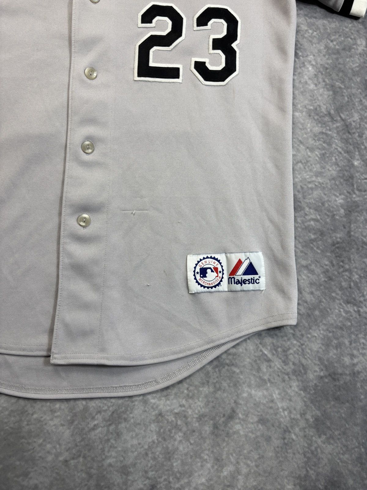 MLB 1990s Vintage Chicago White Sox Jersey Baseball Away Majesti Size US M / EU 48-50 / 2 - 6 Thumbnail
