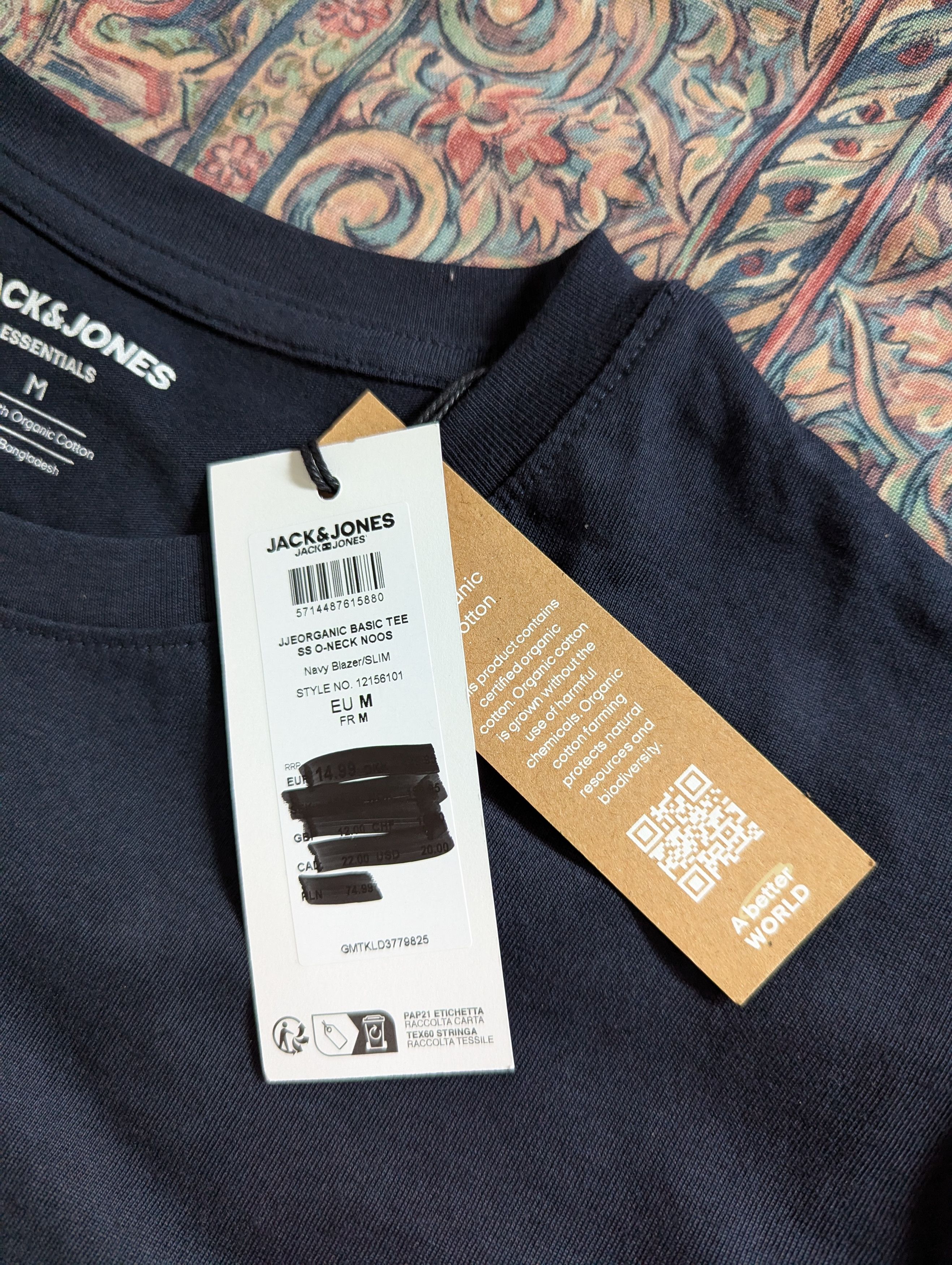 Jack & Jones Certified Organic Cotton,Never used Size US M / EU 48-50 / 2 - 7 Thumbnail