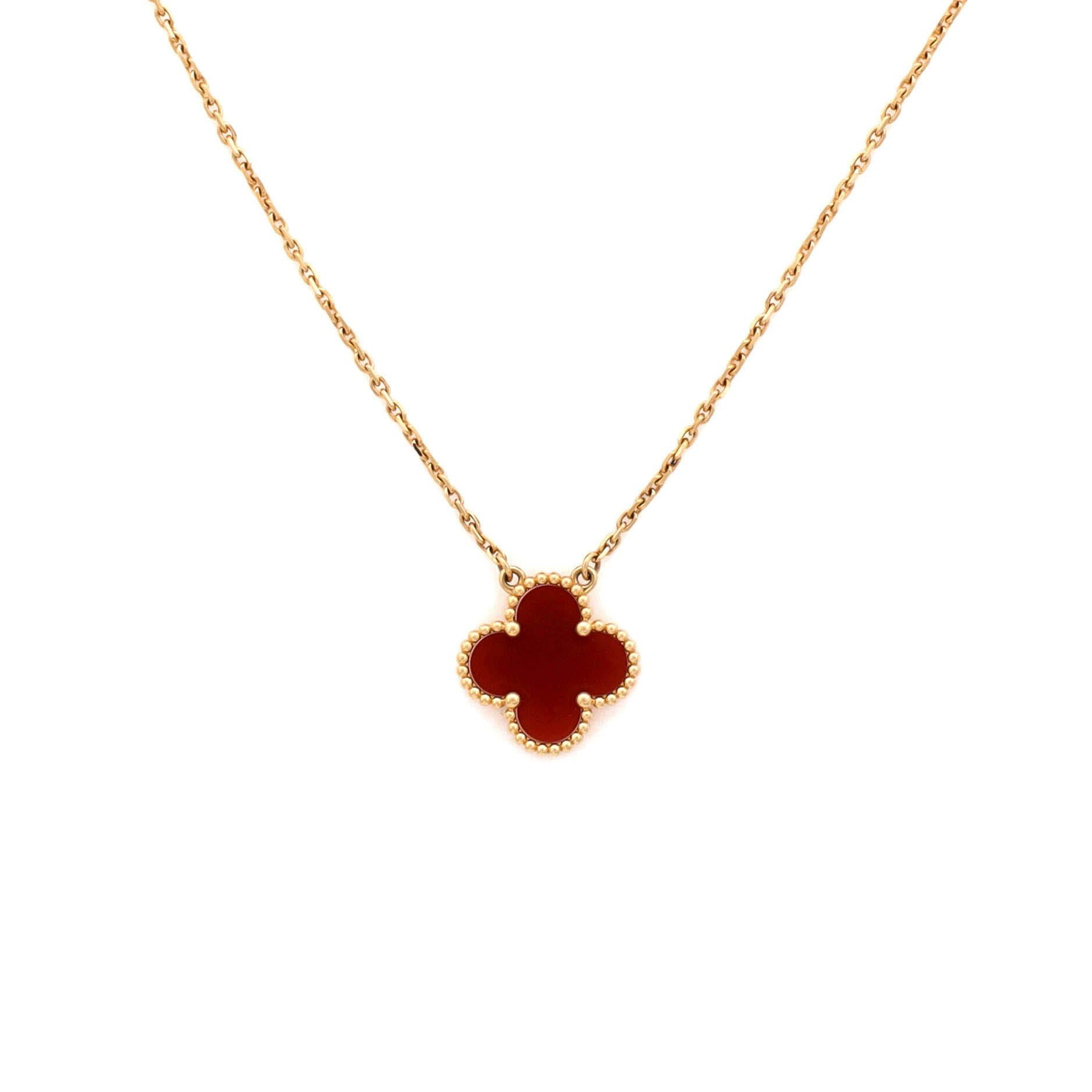 Van Cleef & Arpels Vintage Alhambra Pendant Necklace Size ONE SIZE - 1 Thumbnail