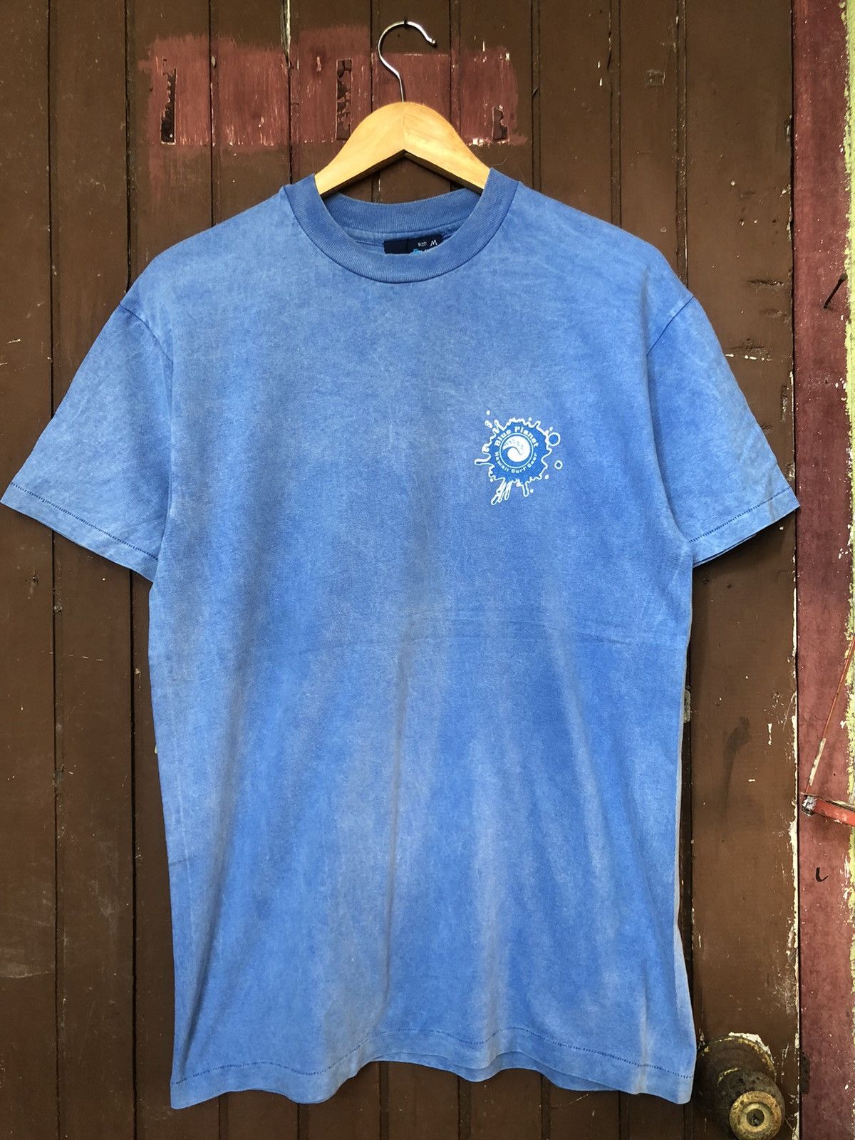 Japanese Brand Vintage 80s Blue Planet Hawaii Surf Gear Backhit Tee Size US M / EU 48-50 / 2 - 8 Thumbnail