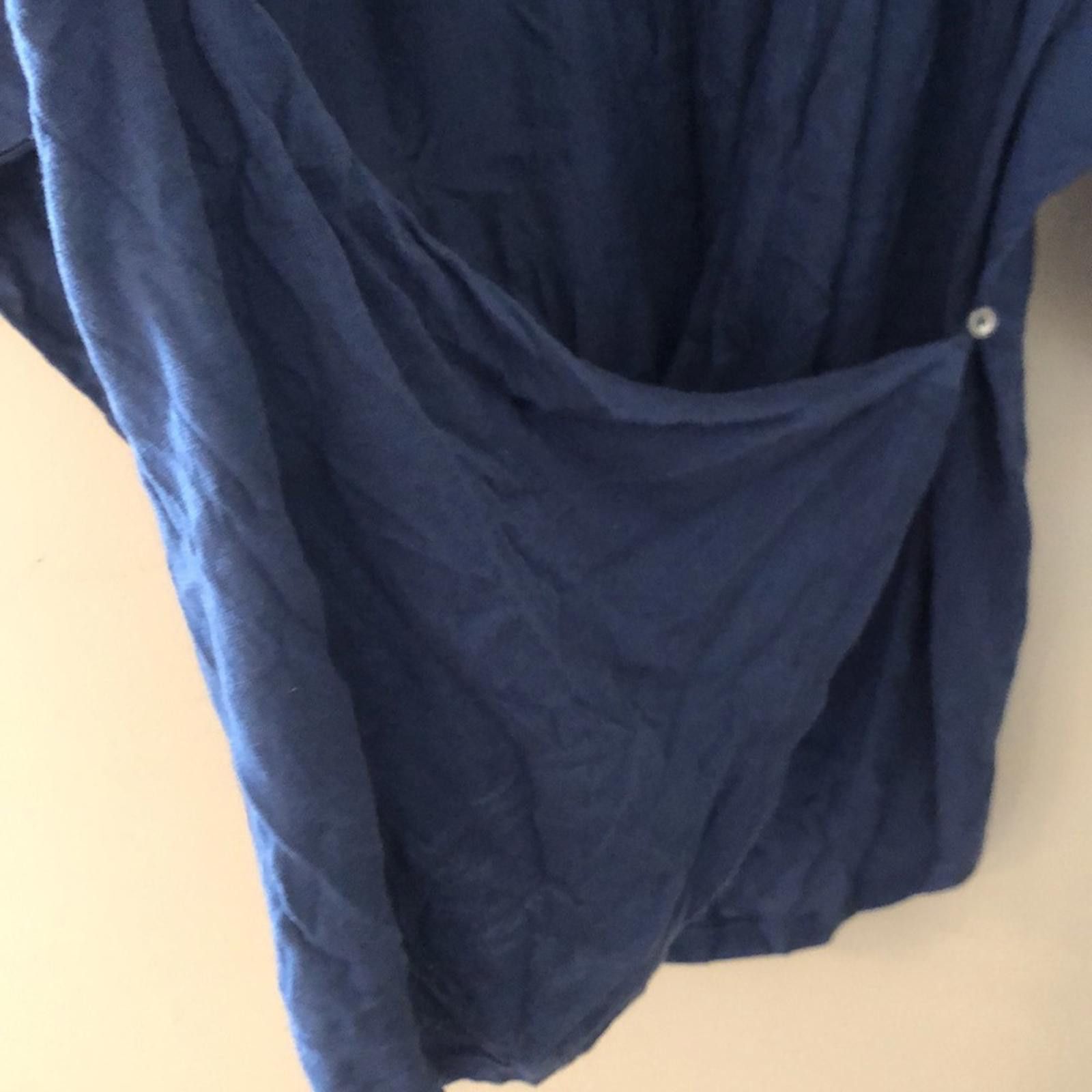 Other Cullen Blue Knit Sweater cris cross button sides SZ small Size S / US 4 / IT 40 - 2 Thumbnail