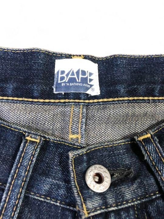 Bape Embroidered Denim Size US 32 / EU 48 - 7 Thumbnail
