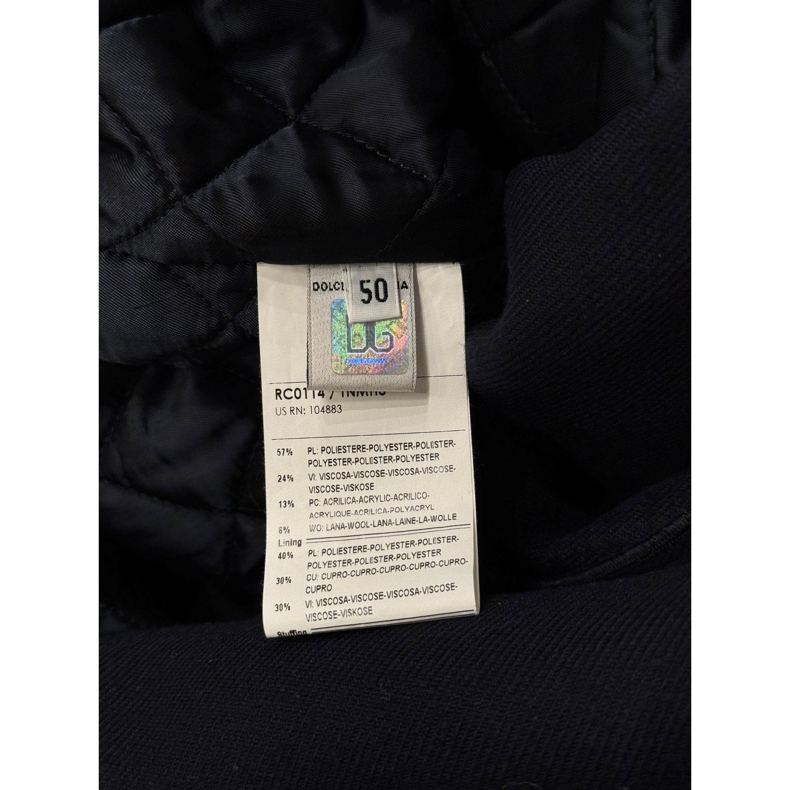 Dolce & Gabbana A/W2009 Dolce & Gabbana napoleon coat with velvet insert Size US M / EU 48-50 / 2 - 7 Thumbnail