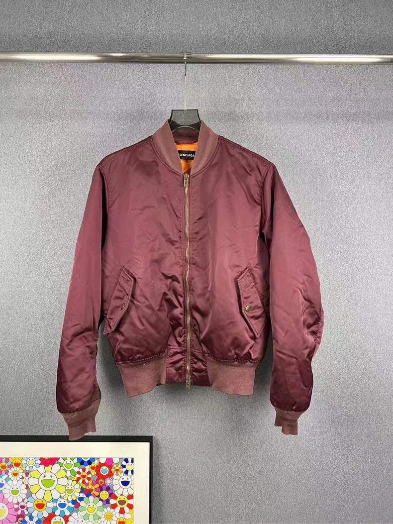 Balenciaga Balenciaga size 48 Embroidered monogram bomber jacket Size US M / EU 48-50 / 2 - 2 Thumbnail