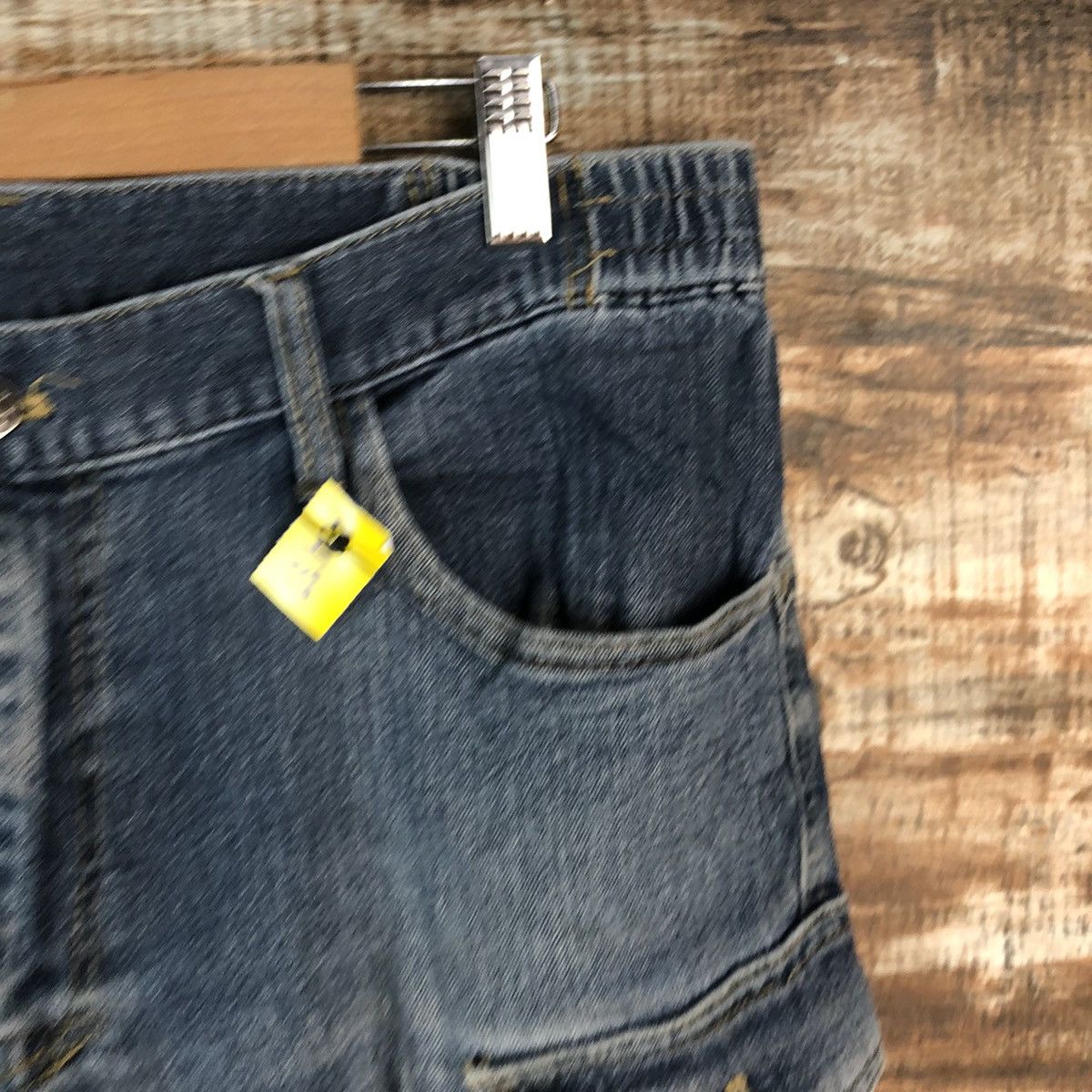 Japanese Brand Japanese Brand Blue Distressed Denim Pants #A2137 Size US 35 - 8 Thumbnail