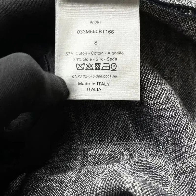 Dior Dior Black Cotton Blend Striped Logo Shirt . Size S / US 4 / IT 40 - 4 Thumbnail