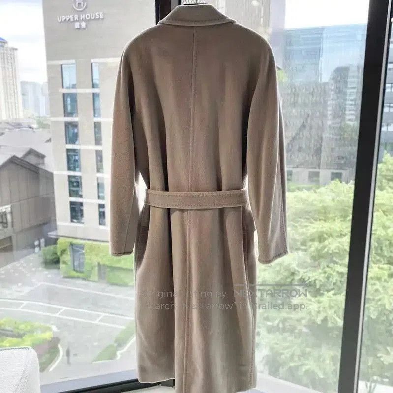 Max Mara MaxMara Beige Wool Women's Coat . Size XXS / US 00 / IT 34 - 2 Thumbnail