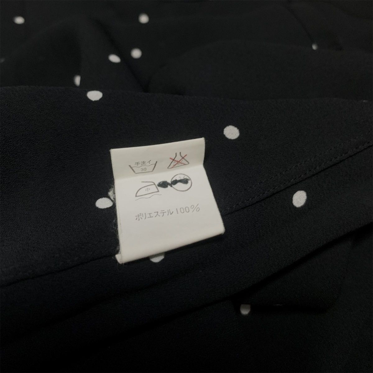 Yohji Yamamoto Y's bis by Yohji Yamamoto Shirt black polka dot Size US M / EU 48-50 / 2 - 5 Thumbnail