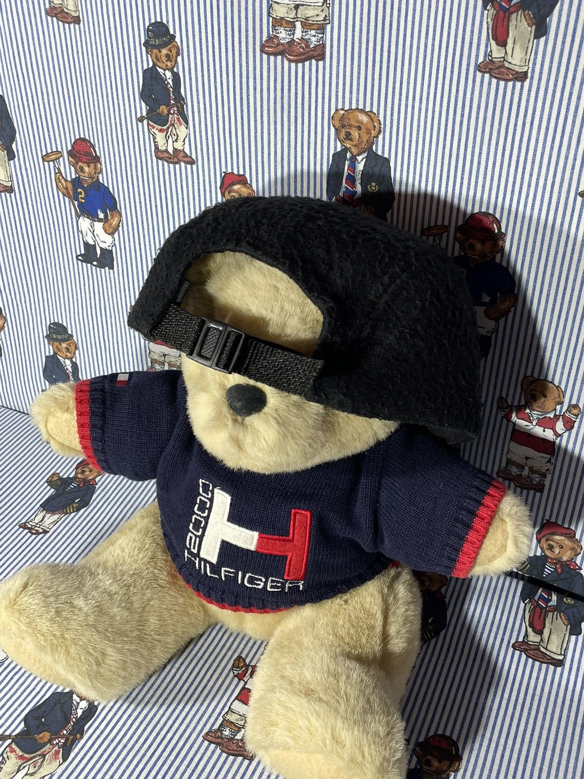 Tommy Hilfiger × Vintage Cap Tommy Hilfiger Norway OG Vintage 90’s Size ONE SIZE - 7 Thumbnail