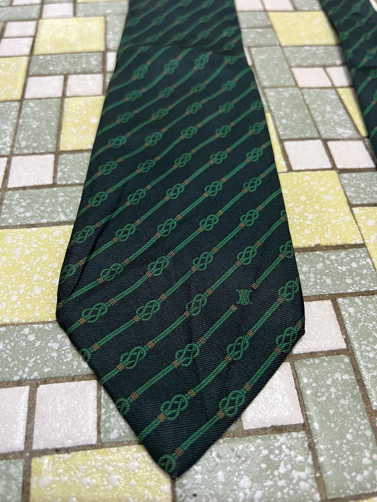 Celine 💎VTG CELINE PARIS SILK TIES Size ONE SIZE - 3 Thumbnail