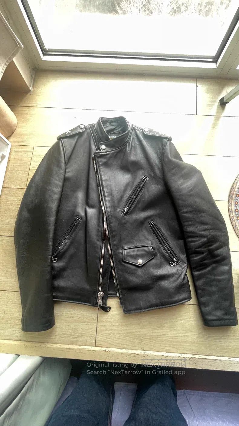 Schott Schott 603US Leather Coat Size US M / EU 48-50 / 2 - 1 Thumbnail