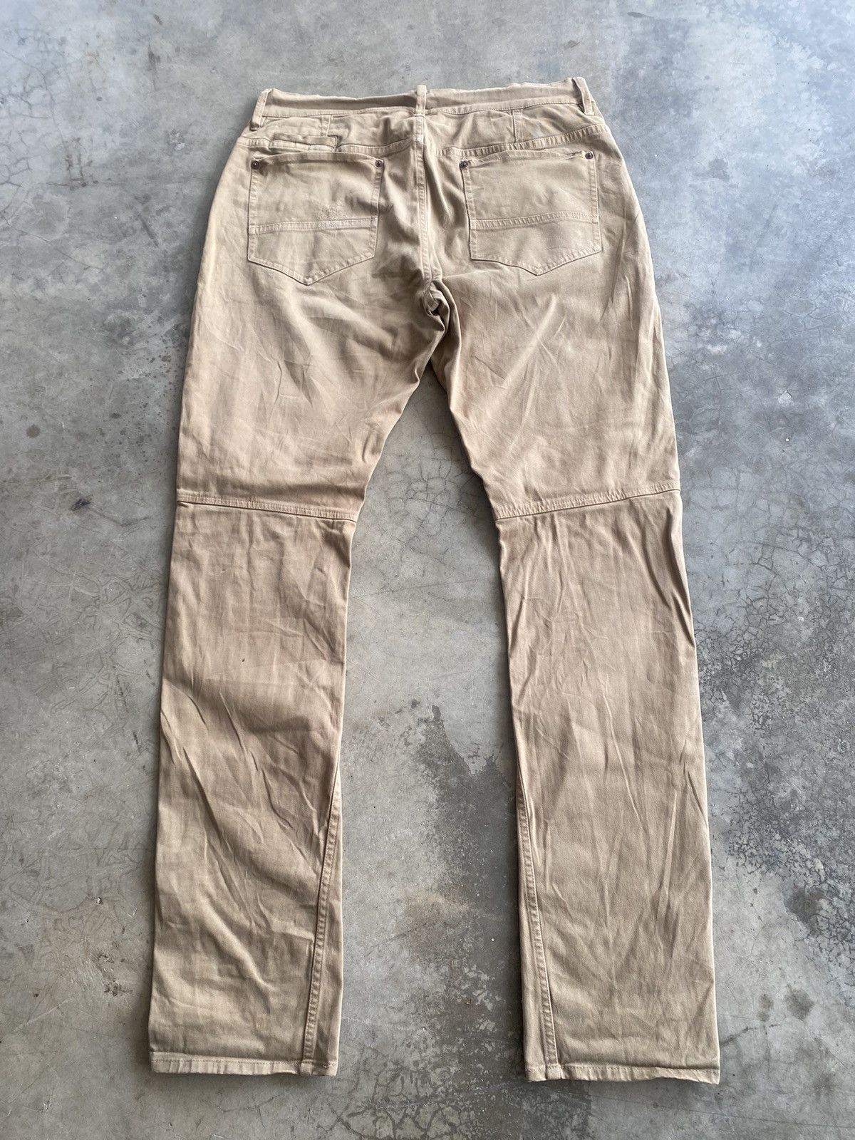 Japanese Brand Japanese 291295=Homme Python Bush Pocket Curve Leg Denim 121 Size US 33 - 9 Thumbnail