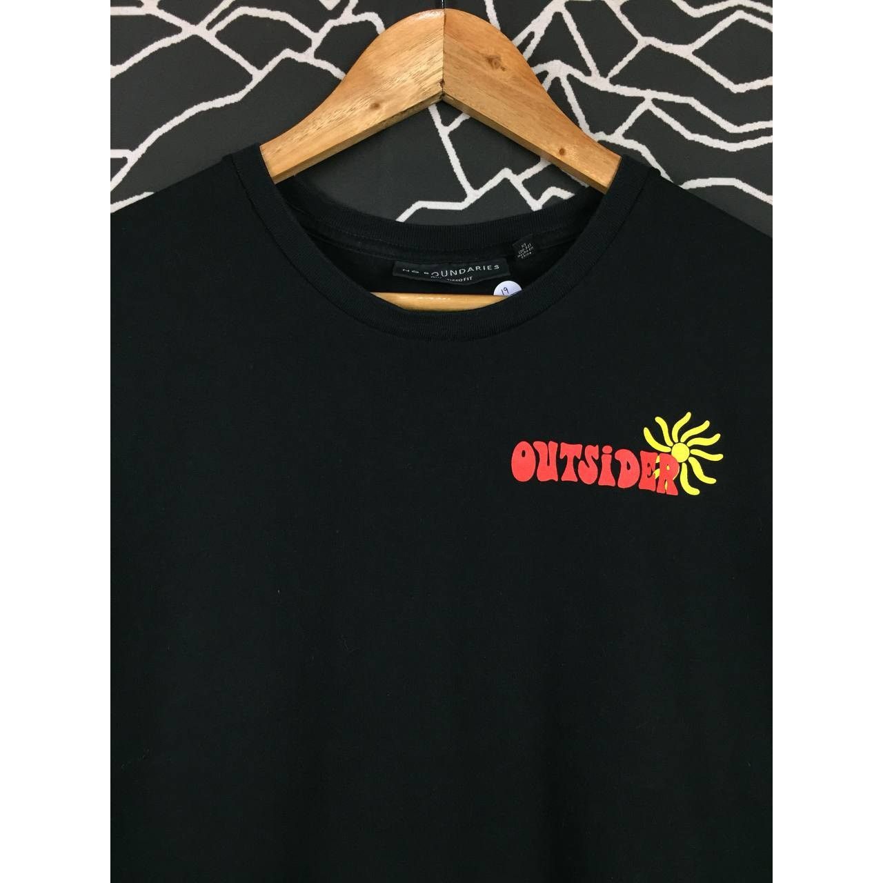 Vintage No Boundaries Oversized Fit Outsider Graphic Tee Size US XS / EU 42 / 0 - 6 Thumbnail