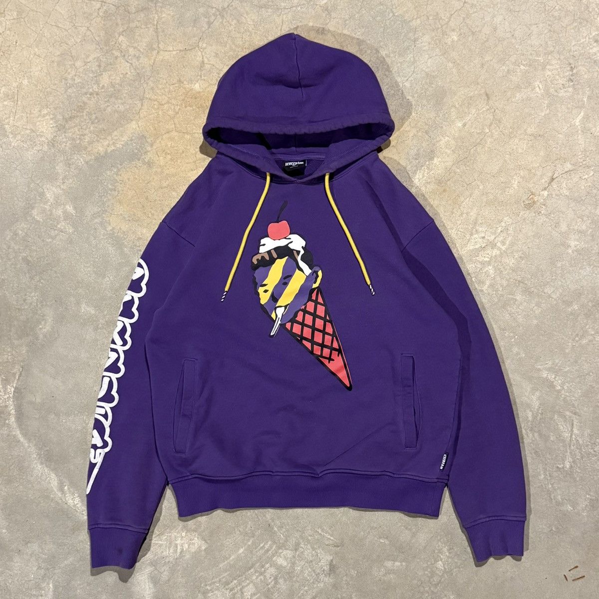 Icecream Icecream Cherry On Top Graphic Hoodie Purple BBC Pharrell Size US M / EU 48-50 / 2 - 1 Thumbnail