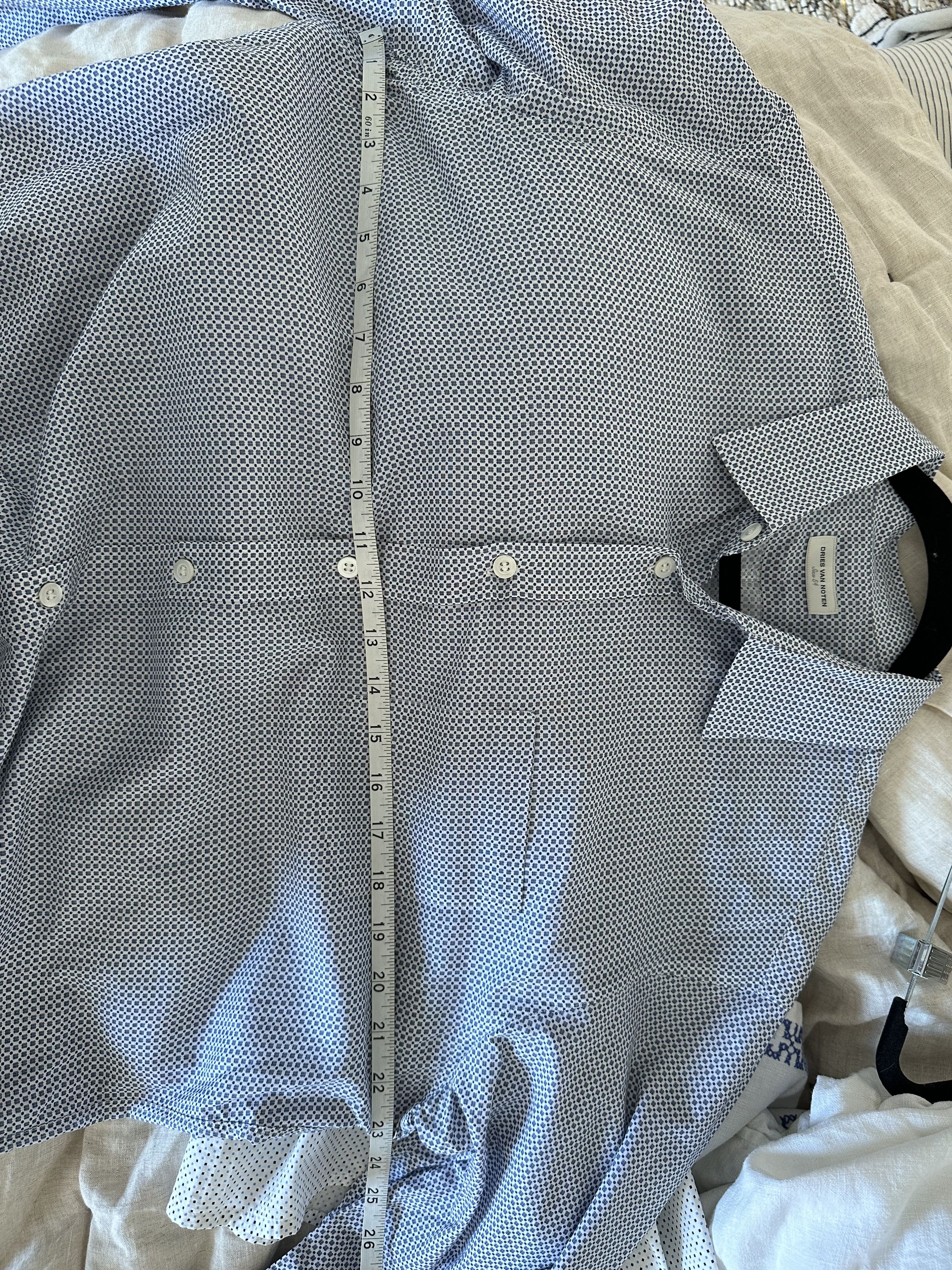 Dries Van Noten Dries Van Noten Abstract Pattern Button Up Shirt Size US L / EU 52-54 / 3 - 5 Thumbnail