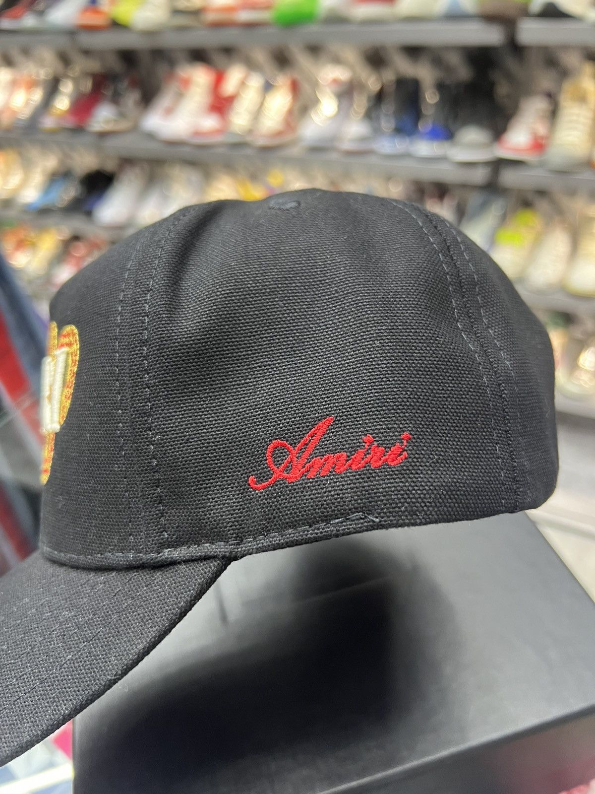 Amiri Amiri Snake Canvas Hat Size ONE SIZE - 4 Thumbnail