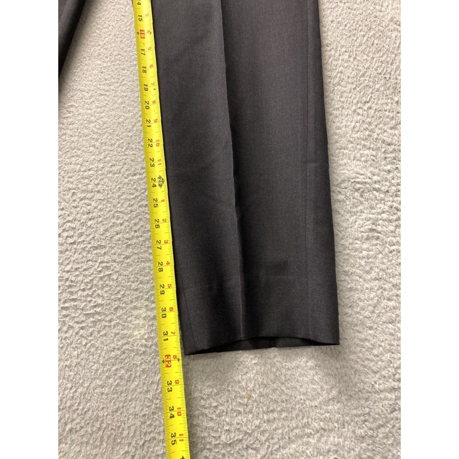 Vintage Santorelli Roma Dress Pants Mens 40x32 100% Wool Gray Italy /164-33 Size US 40 / EU 56 - 7 Thumbnail