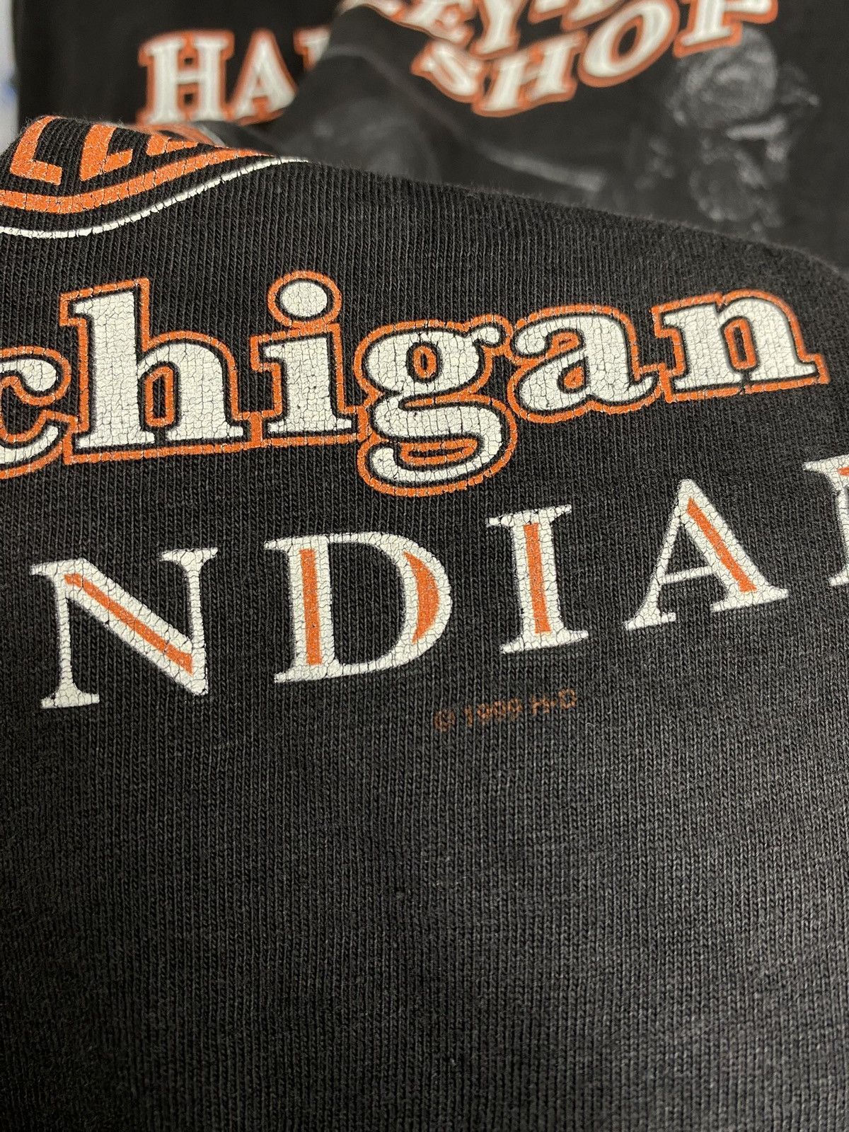 Vintage Vintage 90’s Harley Davidson Motorcycle T-Shirt Choppers Tee Size US L / EU 52-54 / 3 - 4 Thumbnail