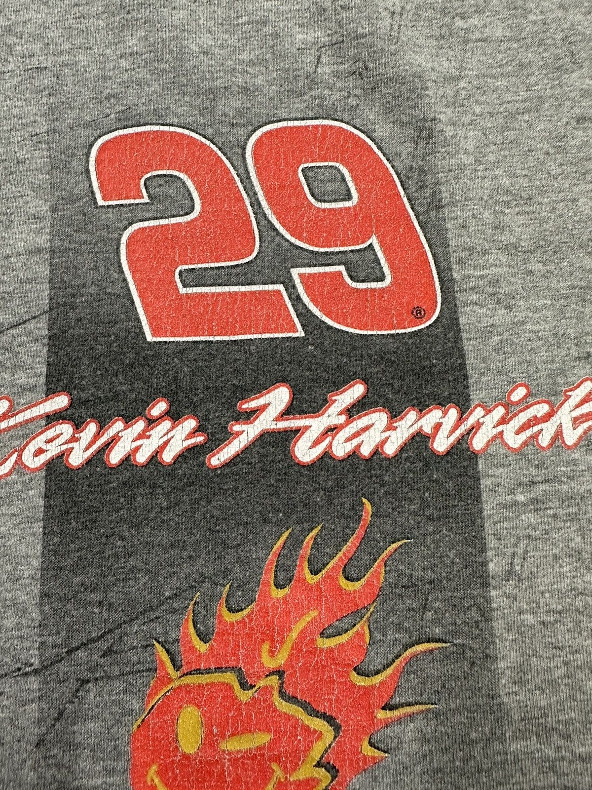 NASCAR Crazy Y2K Winners Circle Kevin Harvick Nascar T-Shirt Size US XL / EU 56 / 4 - 8 Thumbnail