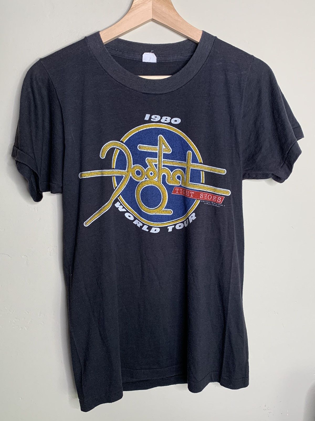 Vintage 1980 Foghat Tight offers Shoes World Tour Shirt