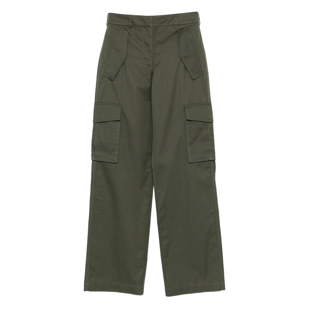 Burberry Burberry GREEN Trousers - Straight Trousers Size 30" / US 8 / IT 44 - 1 Thumbnail