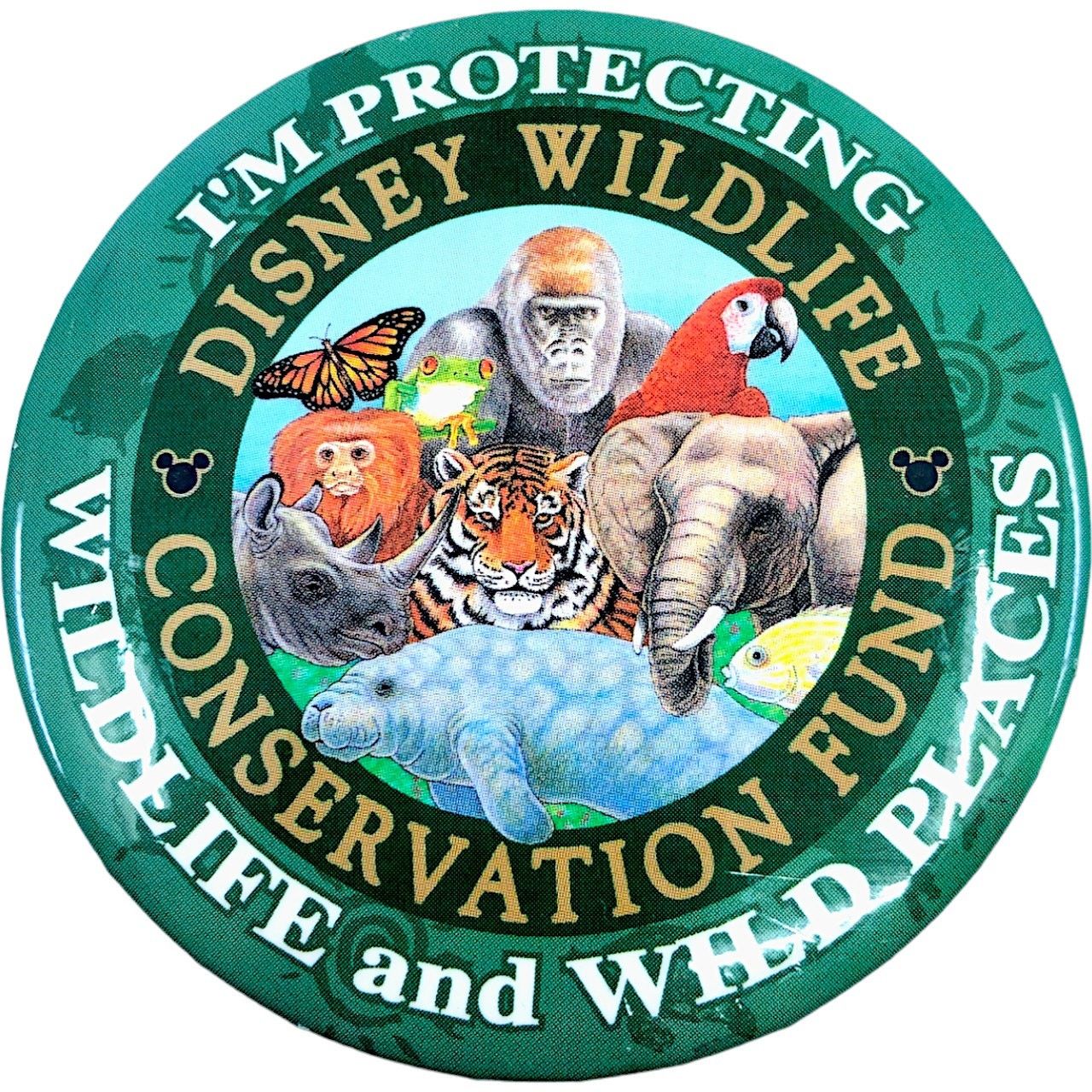Disney Walt Disney Wildlife Conservation Fund Lapel Pin Button Size ONE SIZE - 1 Thumbnail