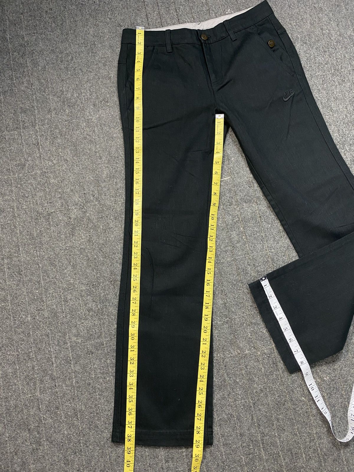 Nike Nike Sportswear Black Denim Jeans Straight Waist Size 31 Size US 31 - 18 Thumbnail