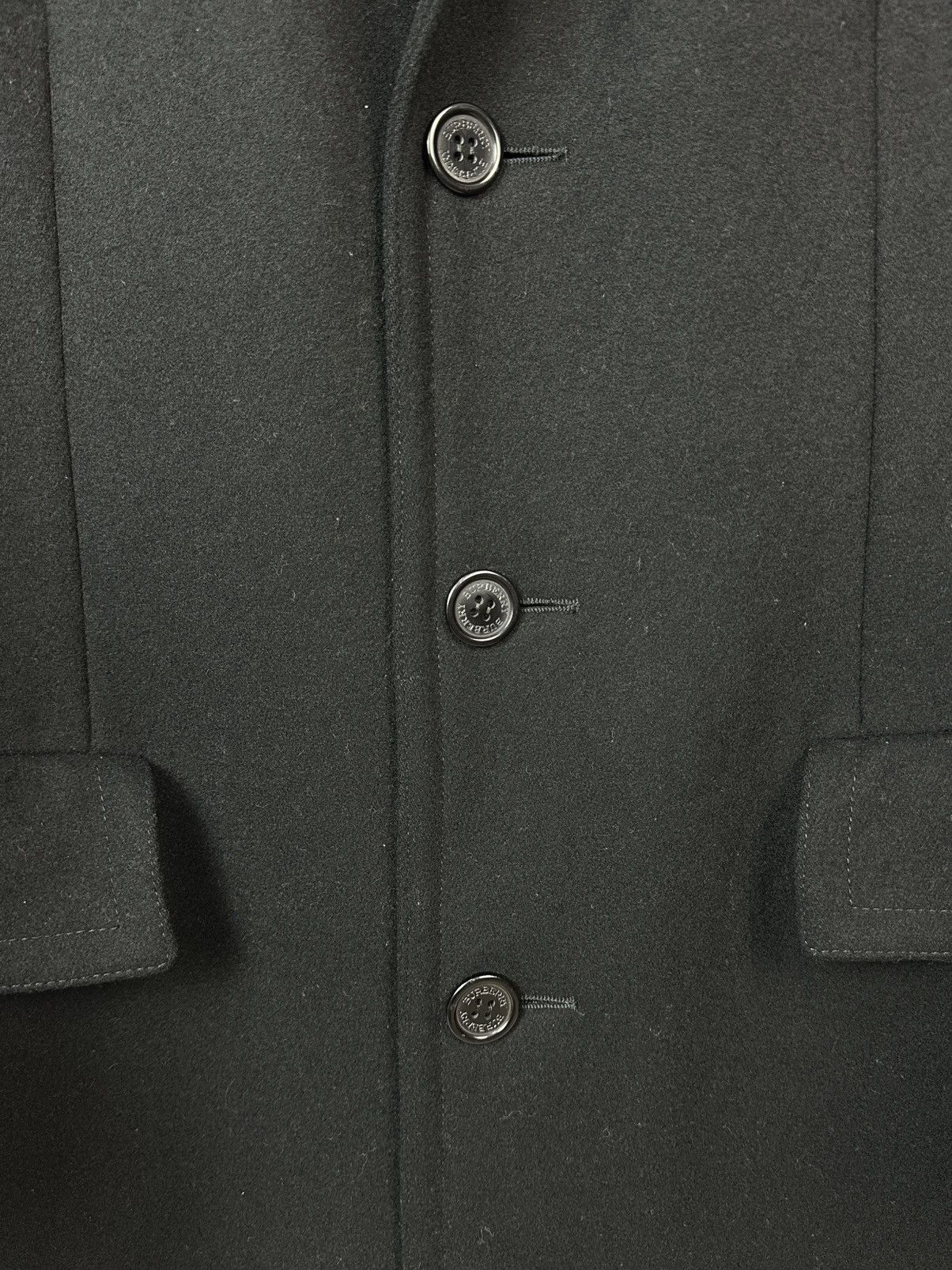 Burberry Prorsum Burberry Prorsum Wool Black Made in Italy Men’s Coat Size US M / EU 48-50 / 2 - 7 Thumbnail