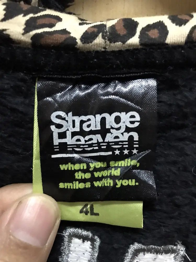 Japanese Brand Strange Heaven Surf Style Fleece Hoodies Size XXL / US 16-18 / IT 52-54 - 5 Thumbnail