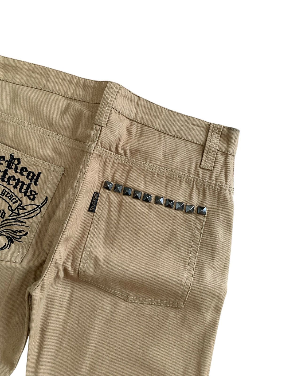 Hysteric Glamour The Real Contens Japan Embroidery Studded Pants Size US 30 / EU 46 - 4 Thumbnail