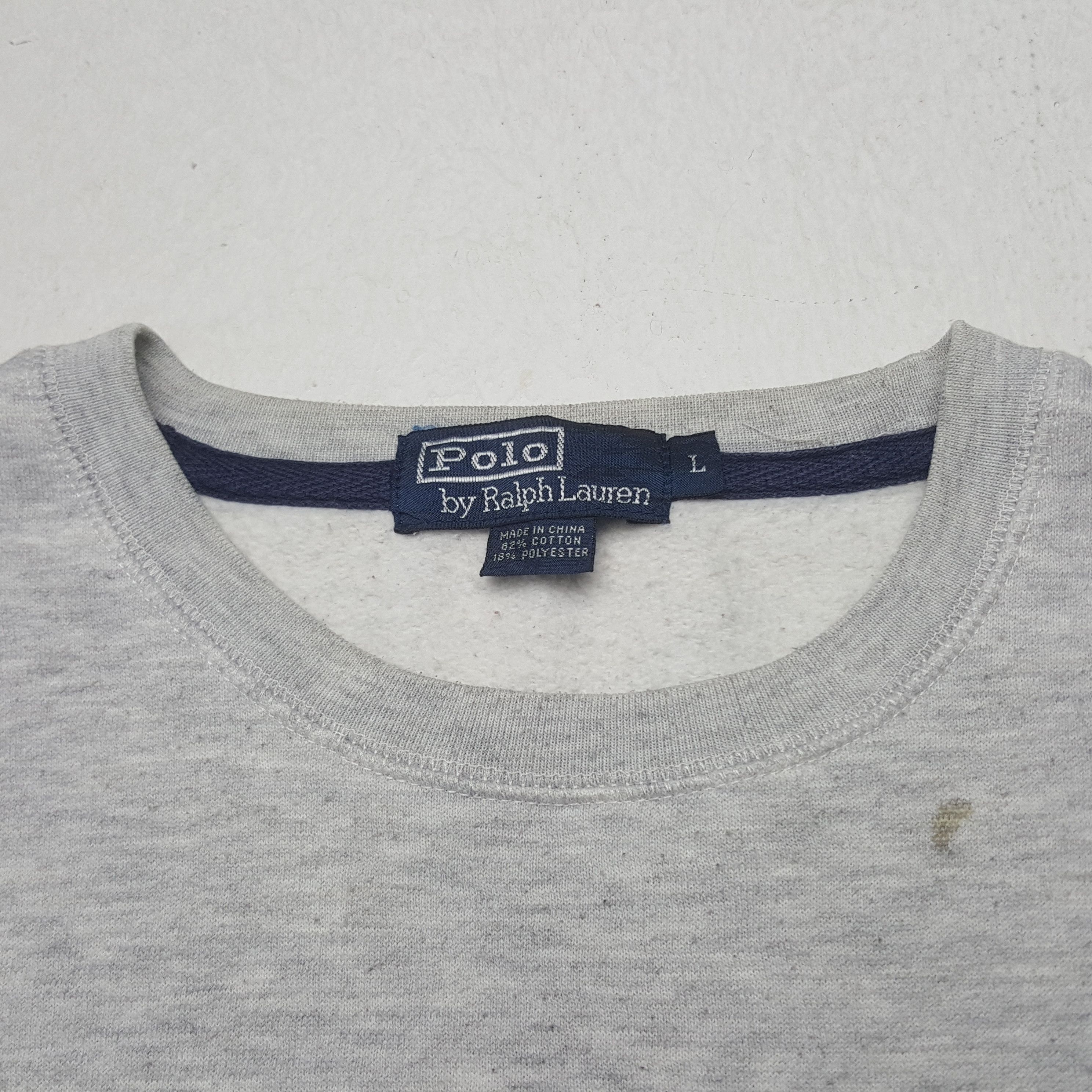 Polo Ralph Lauren × Vintage Vintage Polo Ralph Lauren Sweatshirt Size US L / EU 52-54 / 3 - 4 Thumbnail