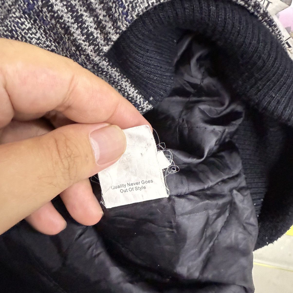 GOA GOA Style Bono Jungle Storm Plaid Punk Riot Down Jacket Size US M / EU 48-50 / 2 - 8 Thumbnail
