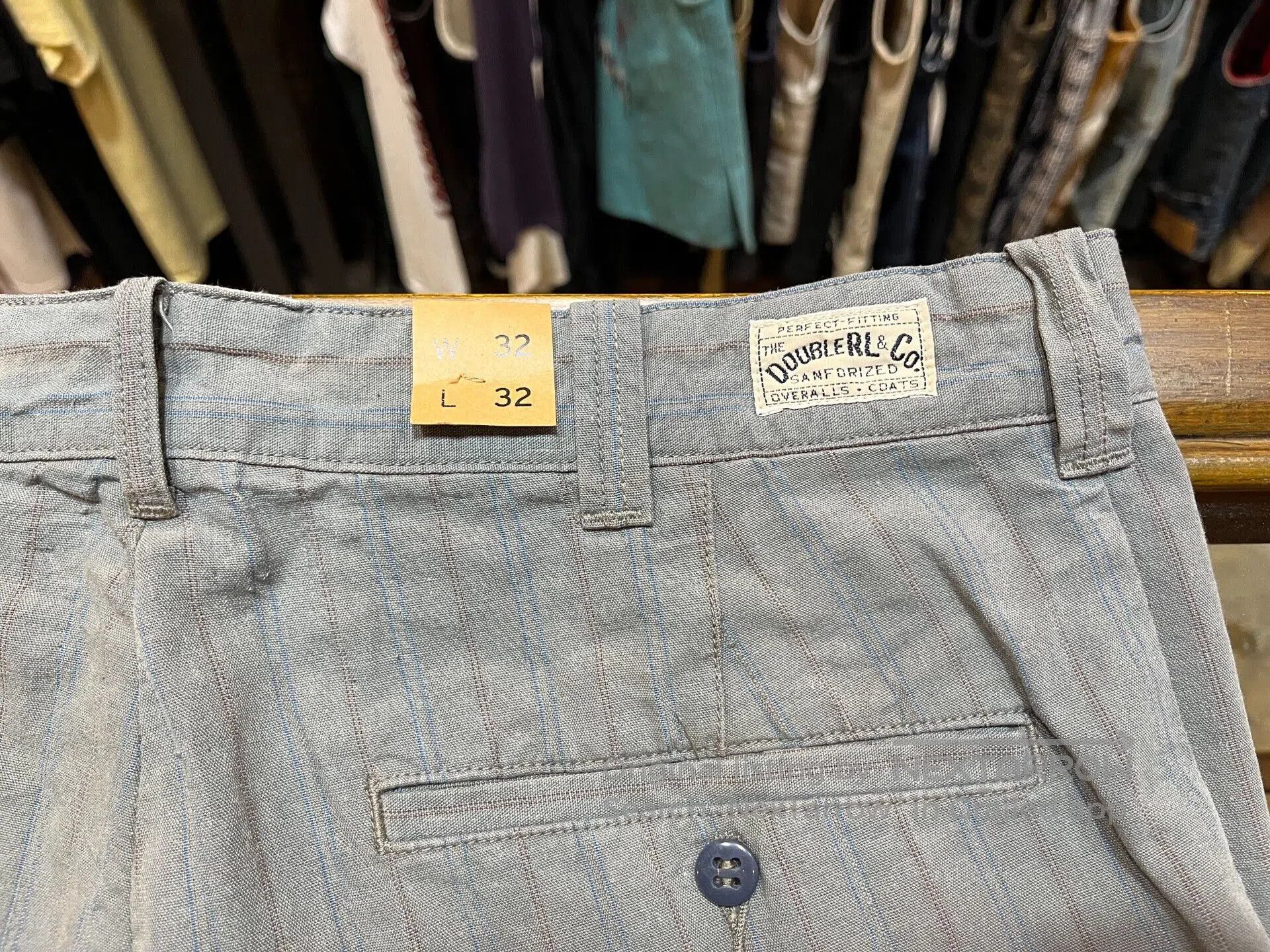 RRL Ralph Lauren RRL Striped Casual Pants with Tags. Size US 30 / EU 46 - 5 Thumbnail