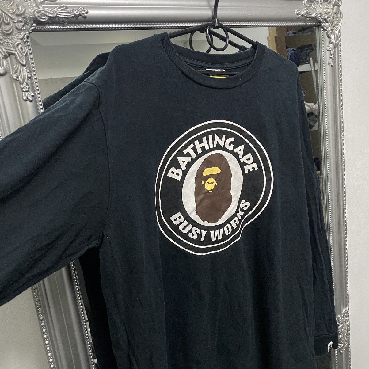 Bape Bape Long sleeve big logo Size US L / EU 52-54 / 3 - 4 Thumbnail