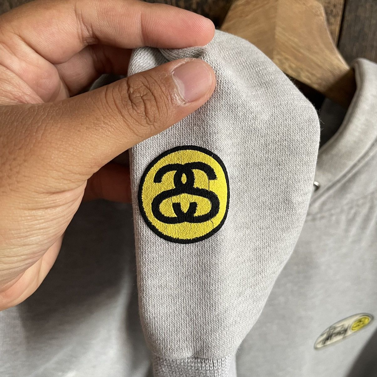 Stussy Vintage 90's Stussy Big Logo Hoodie Size US M / EU 48-50 / 2 - 11 Thumbnail