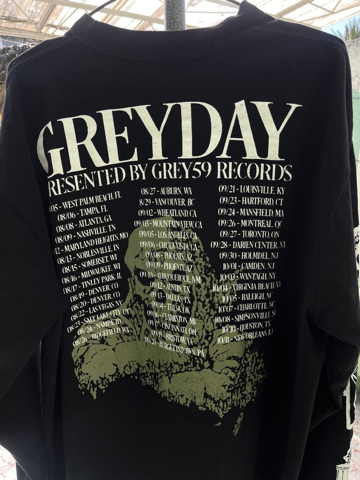G59 Records Suicideboys Greyday 2025 long sleeve tour shirt, size large Size US L / EU 52-54 / 3 - 6 Thumbnail