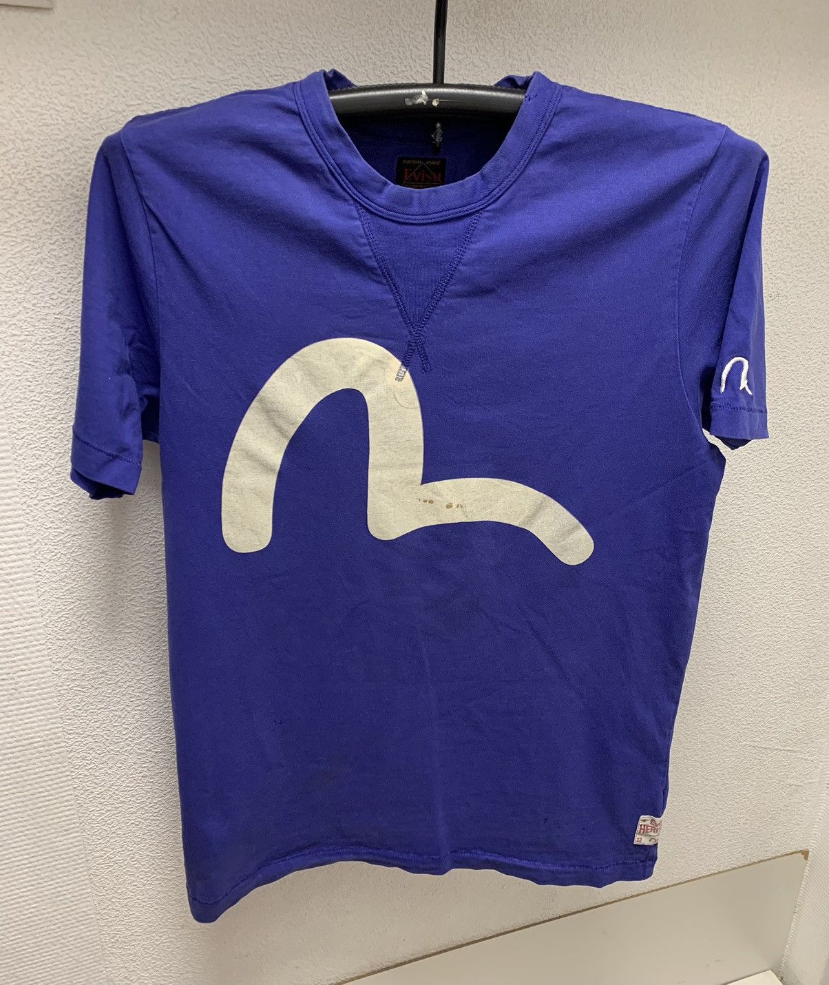 Evisu Evisu Japanese brand blue t-shirt L sz vintage Size US L / EU 52-54 / 3 - 1 Thumbnail
